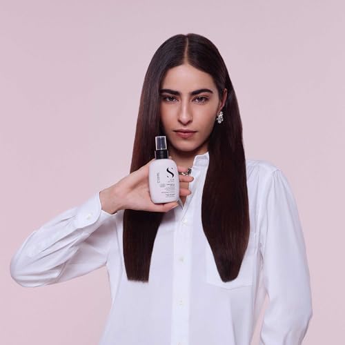ALFAPARF MILANO Semi di Lino Style & Care Detangling Primer - No Hold - Detangling Primer for All Hair Types - Thermal Protection (4.25 fl oz / 125 ml)