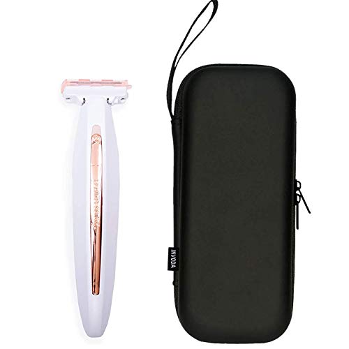 Hard Shaver Case for Finishing Touch Flawless Body Rechargeable Ladies Shaver and Trimmer Travel Case Portable Protective Bag