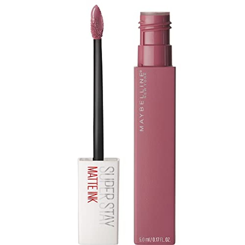 MAYBELLINE Super Stay Matte Ink Liquid Lipstick Makeup Bundle with Shades Lover and Revolutionary, Long Lasting High Impact Color, Up to 16H Wear, 1 Count Each