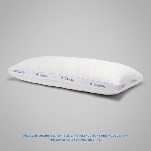 Columbia Ice Fiber Cooling Side Sleeper Pillows 2 Pack - King Variation