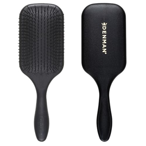 Denman D90L Tangle Tamer Ultra Detangling Hair Brush - Black, 1 Pack