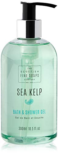 Scottish Fine Soaps Sea Kelp Bath & Shower Gel 300ml - Hydrating Vegan Body Wash