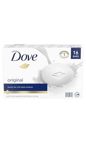 Moisturizing Dove Bar Soap - 16 Oz, Deep Hydration, Dermatologist Recommended
