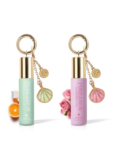 Pheromone Perfume Oil Set for Women - Rose Marshmallow, Moonlight & Balboa Rosa, 2 Pack