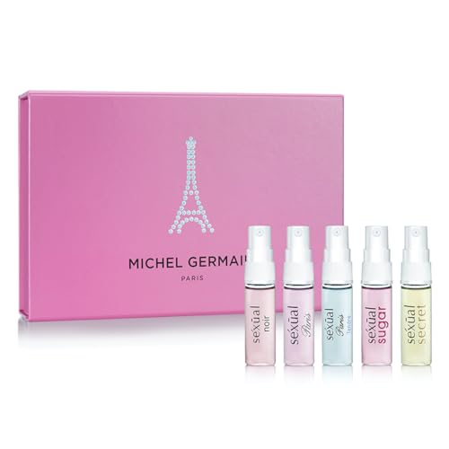 Women's Perfume Sample Set - Floral & Gourmand Fragrances, 5 Vials