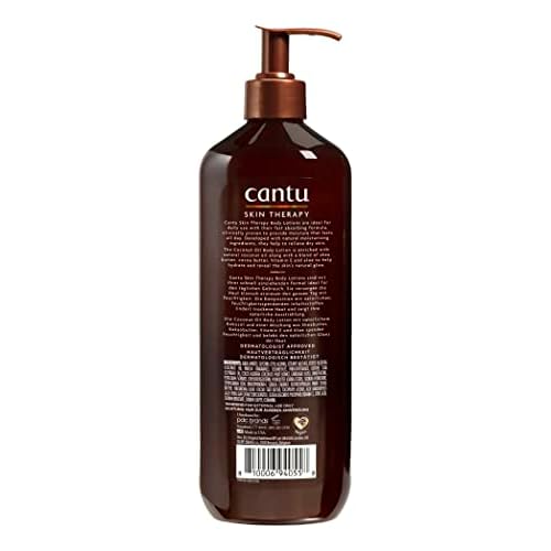 Cantu Coconut Oil Body Lotion, 16 Fl Oz