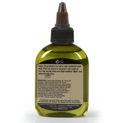 Argan Hair Oil Blend 7.1 oz Pack of 4 - Moisturizes & Adds Shine