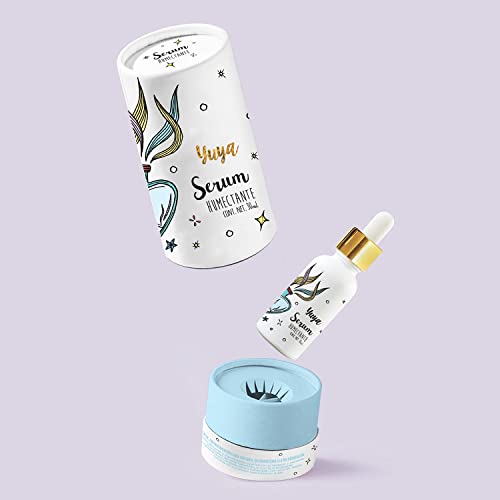 YuYa Cruelty-Free Makeup Night Serum - Hydrating, Nourishing, and Anti-Aging Formula with Hyaluronic Acid and Jojoba for Youthful, Radiant Skin - 30 ml