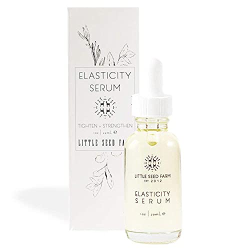 Little Seed Farm Serum Bundle - Antioxidant + Elasticity - Skin Toning and Firming Serums - Facial Serums for Dry & Aging Skin
