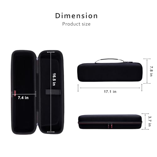 XANAD Hard Case Compatible with Dyson Airstrait/Corrale Styler Straightener - Hair Straightening Irons Case