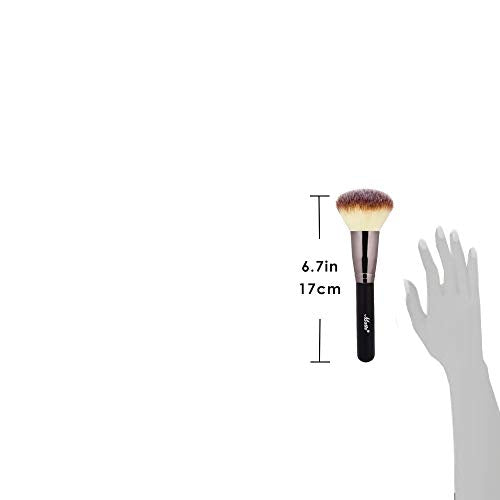Matto Powder Mineral Makeup Brush - Large Fluffy Face Foundation Blending Set of 3