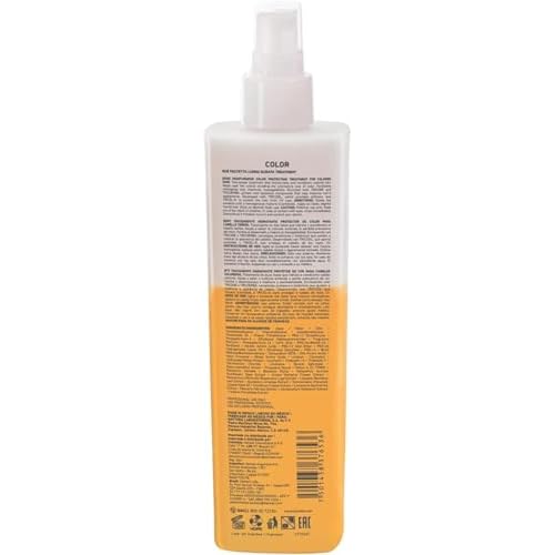 Tec Italy Due Faccetta Lunga Durata 300 ml ? Leave-In Two-Phase Treatment for Color-Treated Hair ? Hydrating & Color-Protecting Spray ? Prevents Fading, Softens and Conditions | Color-protecting, Leave-in treatment, Deep hydration, UV Protection, Softness
