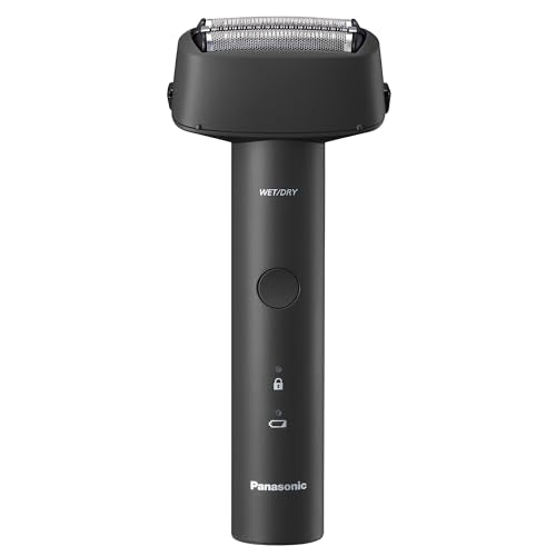 Panasonic Men's Electric Razor Wet Dry Shaver with 3-Blade System - Black