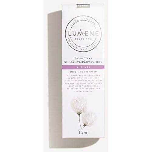 Lumene Klassikko [CLASSICS] Anti Age Smoothing Eye Cream for all Skin Types 15 ml / 0.5 Fl.Oz.