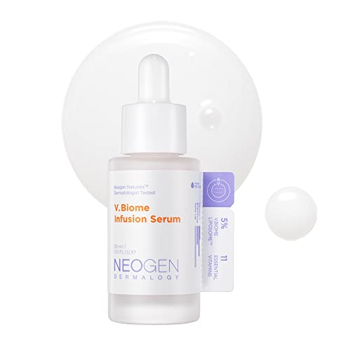 V.Biome Infusion Serum with Niacinamide & Vitamin C - 1 Oz Face Serum for All Skin Types