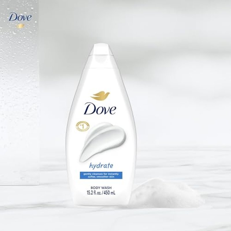 Dove Body Wash, Hydrate 2-Pack ? Moisturizing Cleanser for Smooth, Soft Skin, 15.2 Oz Ea