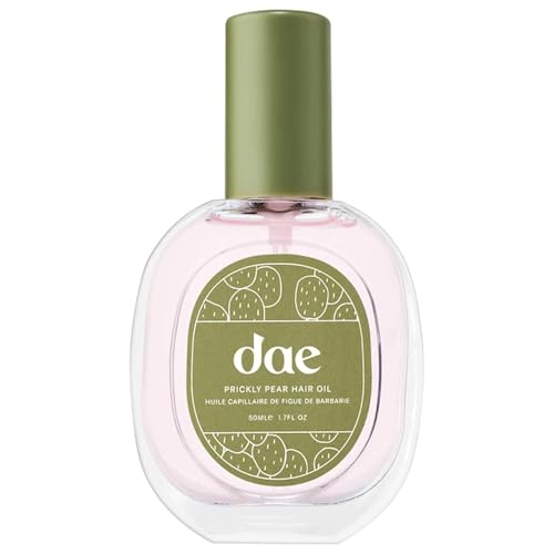 DAE Prickly Pear Hair Oil 1.7 Fl Oz - Smoothing Frizz & Hydrating Treatment