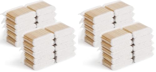 Cotton Swabs 2000ct (40 Pack) With Wooden Sticks, Double-Tipped Buds