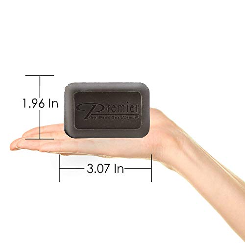 Premier Dead Sea Mineral Mud Bar - Skin Balancing Body, Face & Hand Soap - Variation 1