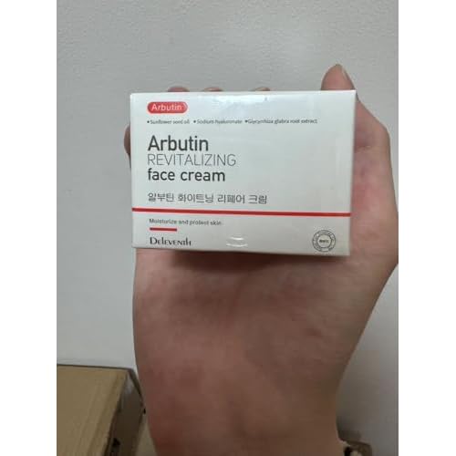 DEleventh Korean Brand ¥á-Arbutin Revitalizing Face Cream 30g / with Vitamin C and Sodium Hyaluronate for a Brighter, Even-Toned Complexion and Deep Hydration