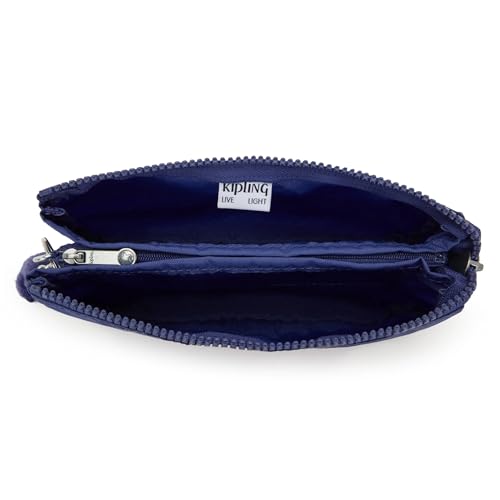 Kipling Women's Creativity Extra Large Wristlet, Versatile Cosmetics Kit, Lightweight Travel Organizer