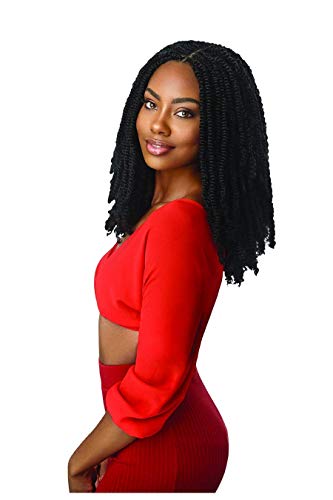 Outre Synthetic Braid 24 Inch Afro Twist Hair 2-Pack - Natural Black