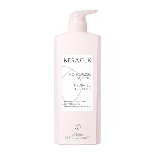 Kerasilk Repairing Conditioner 25.4 Fl Oz - Moisturizes & Strengthens Hair