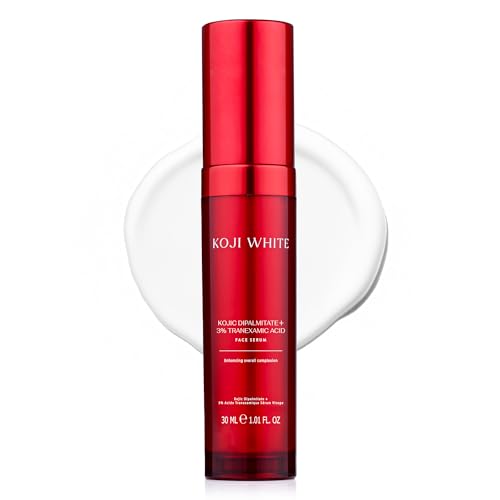 Hydrating Face Serum for Uneven Skin - Kojic, Tranexamic & Niacinamide - Vegan & Fragrance-Free - 1 Fl Oz