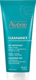 Avène Cleanance Cleansing Gel for Oily, Acne-Prone Skin 6.7 Fl Oz - Soap-Free, Non-Comedogenic, Alcohol-Free