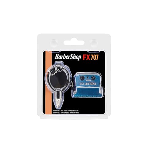 DODAER 2 Pack FX707BL Replacement T-Blades for FX787 FX726 Trimmers, Standard & Fine-Tooth
