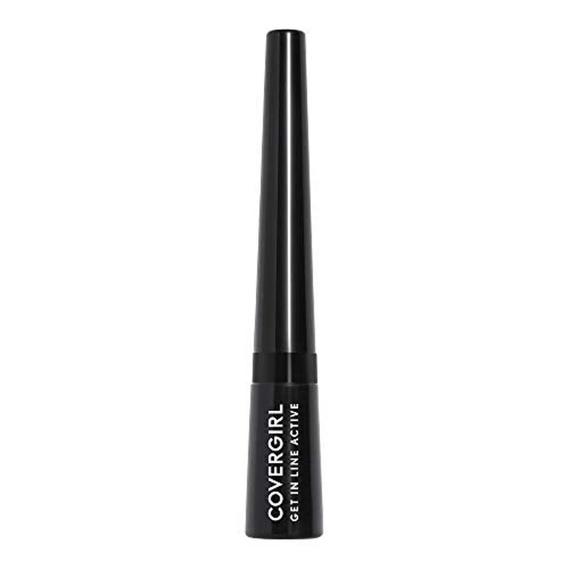 COVERGIRL Get In Line Active Eyeliner, Ink Black, 0.36 Ounce