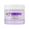 No7 Pure Retinol Night Cream - 1.69 Fl Oz - Anti-Aging Face Moisturizer with Collagen & Hyaluronic Acid