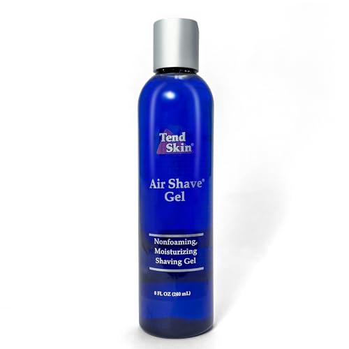 Tend Skin Air Shave Gel Advanced Hydrating & Moisturizing Formula, Provides Natural Protection, Silky Smooth Skin & Seamless Hair Removal, 8 Oz