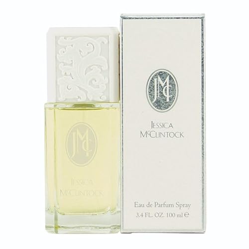 Jessica McClintock 3.4 oz Eau De Parfum Spray for Women - Fruity Floral Fragrance with Citrus, Ylang Ylang, Rose & Jasmine - Long-Lasting Romantic Scent - Variation of THIS listing