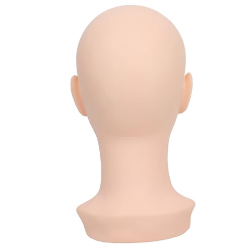 Female Life Size Bald Mannequin Head for Wig Display Cosmetology L70GT-S