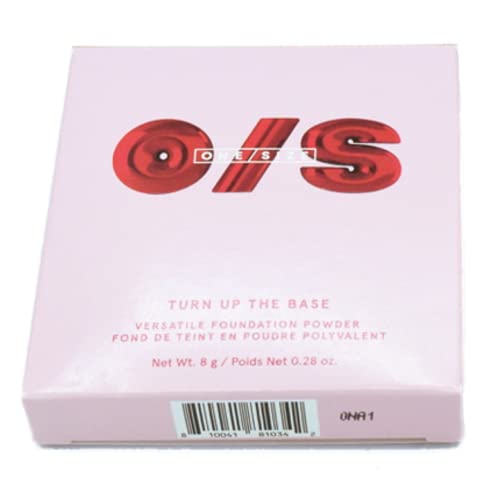 One Size Patrick Starrr Turn Up The Base Versatile Powder Foundation - Light 5 (NR) - Light, Neutral Rosy Undertones - Face Pressed Powder Makeup Foundation Medium-to-Full Coverage, Soft Matte Finish