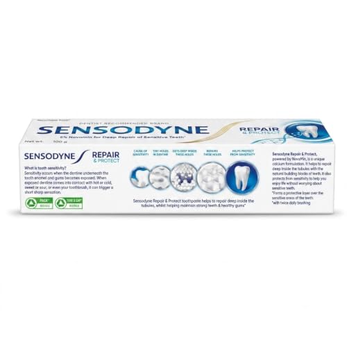 Sensodyne Repair & Protect Toothpaste 100g Pack of 2 - Indian Version