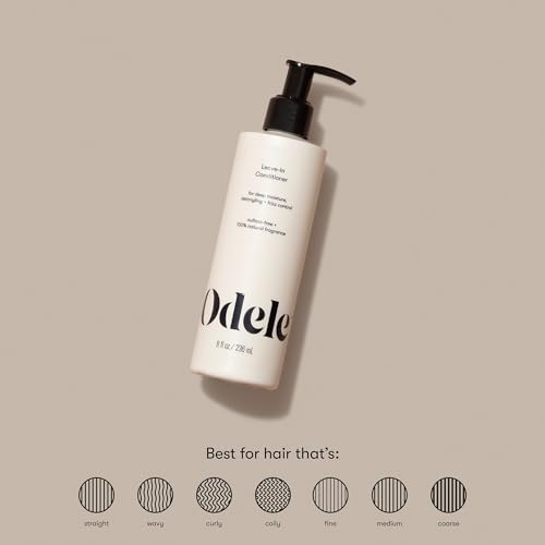 Odele Vegan Leave-In Conditioner 8 fl oz — Hydrate & Control Frizz (2-Pack)