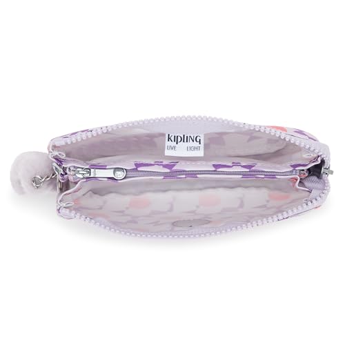 Kipling Women's Creativity Large Pouch Flower Dots 7.25''L x 4.25''H x 1.5''D Travel Organizer