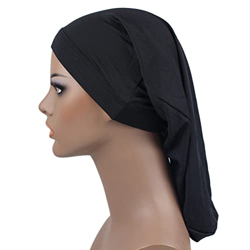Unisex Spandex Braids & Dreadlocks Cap 3 Packed,Jumbo Satin Night Sleep Bonnet Hair Covers for Men Women