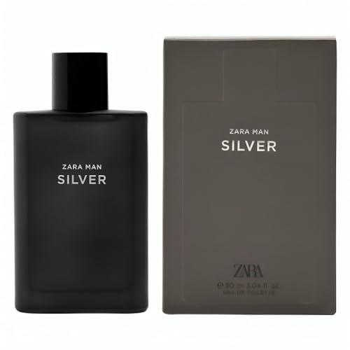 Men's Eau De Toilette Spray - ZARA MAN Silver Fragrance 90ML