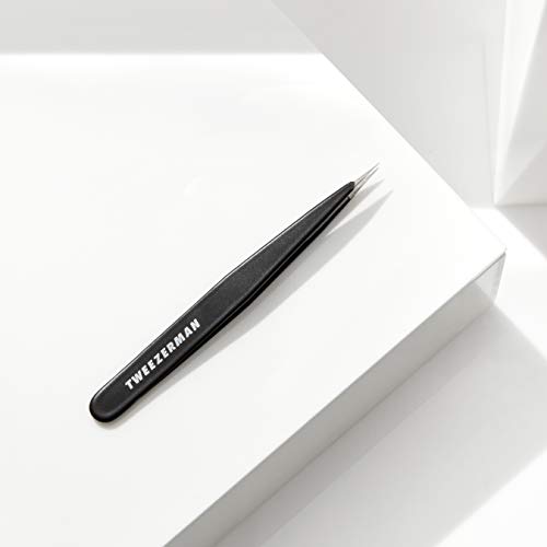Tweezerman Stainless Steel Point Tweezers - Midnight Sky Eyebrow Precision Tool