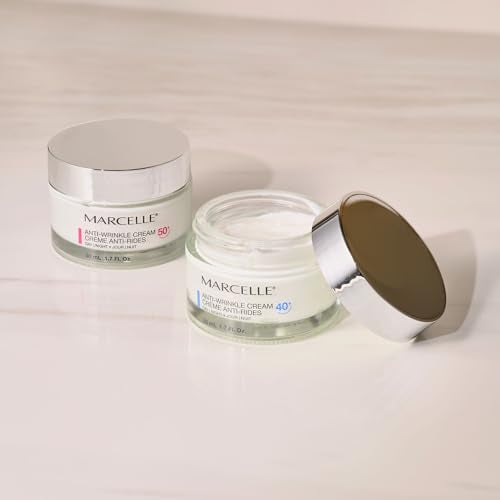 MARCELLE Anti-Wrinkle Cream, Ages 40+, 1.7 ounces