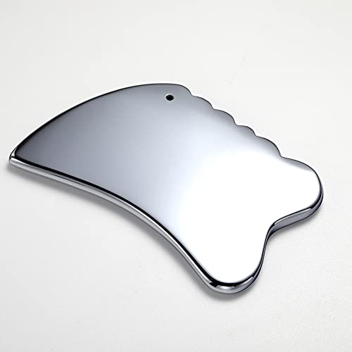 SAEEYCUE Terahertz Stone Gua Sha Scraping Tools Lymphatic Drainage Massager (b)