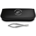 Professional Surgical Steel Cosmetic Scissors - Round Tip Grooming Shears & Zippered Case