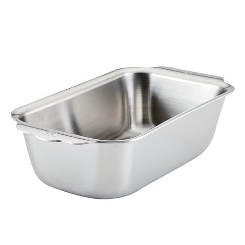 Stainless Steel Loaf Pan 1-Pound Tri-Ply Baking Pan for Bread & Cake - Variation of Loaf Pan
