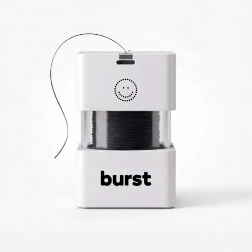 Burst Big Dental Floss Dispenser - XL 273-Yard Mint Eucalyptus Floss Refill