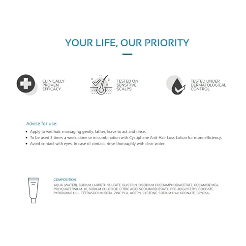 Hair Loss Shampoo for Thinning Hair 200ml - Gently Cleanses & Supports Hair Density