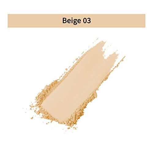 Nykaa Cosmetics All Day Matte Compact Powder - Face Powder for Flawless Finish - Pressed Powder Infused with Vitamin E - 03 Beige - 0.28 oz