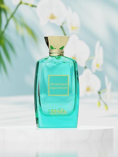 Zenia Aqua Sultan Unisex EDP Spray 3.4oz | Citrus Spicy Woody Fragrance